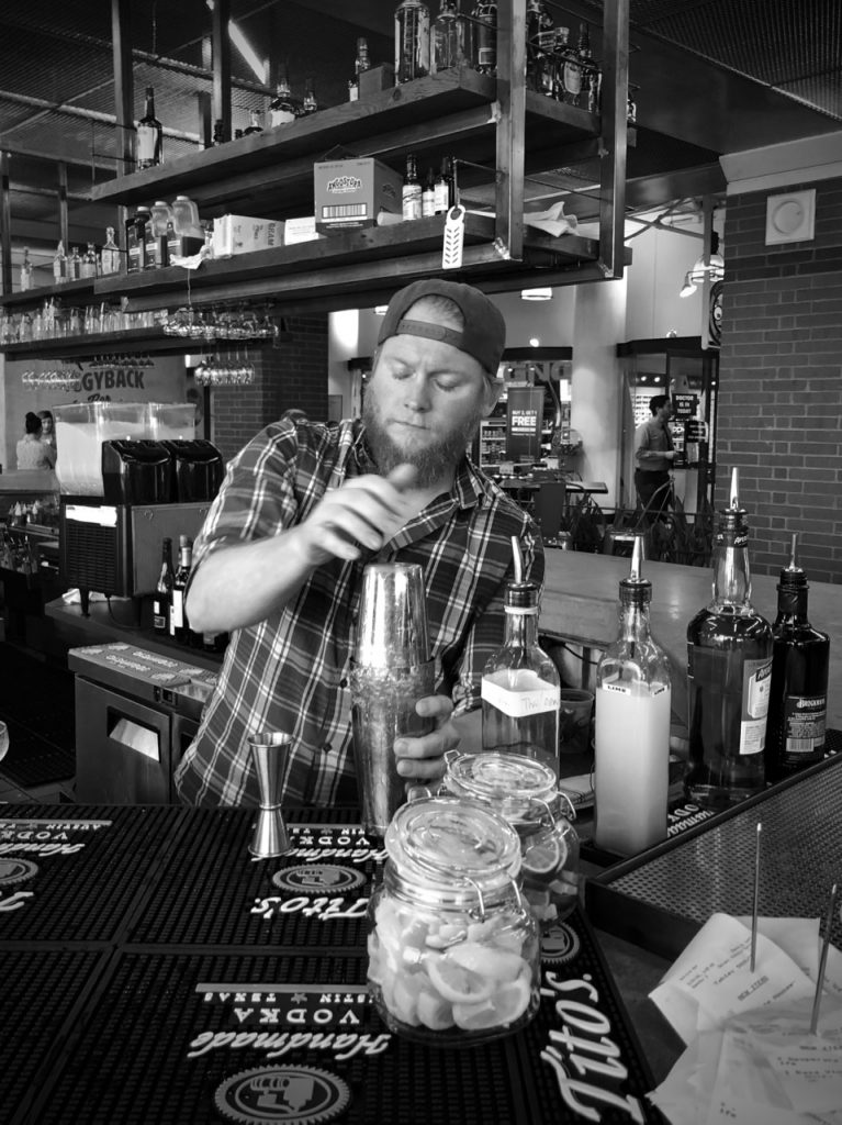 Ben Schmitt shakes the "Mind on My Money" at Piggyback Bar in Jersey City